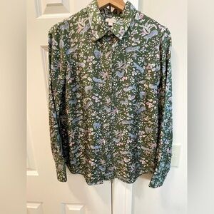 J Crew Collection Silk Blouse-Size 6